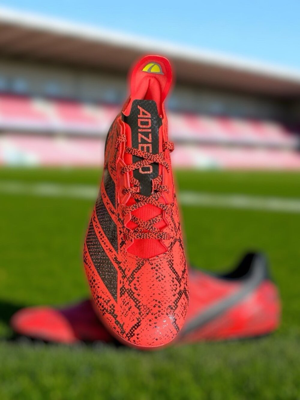 adidas Adizero Electric II Exotic Speed Football Cleats Bright Red IE3895, 9.5